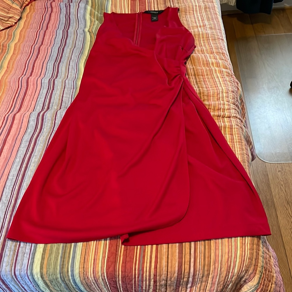 Express red dress.